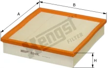 HENGST FILTER vzduchový filter E846L